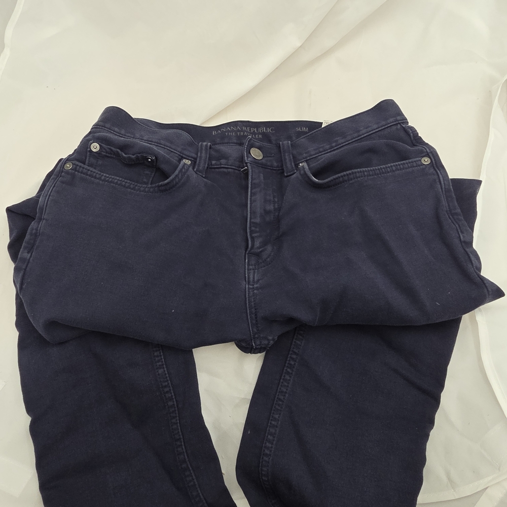 Banana Republic Traveler Jeans 30x30 Slim Fit
